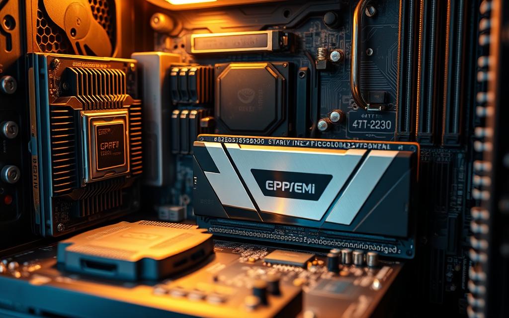 computer components CPU GPU RAM storage